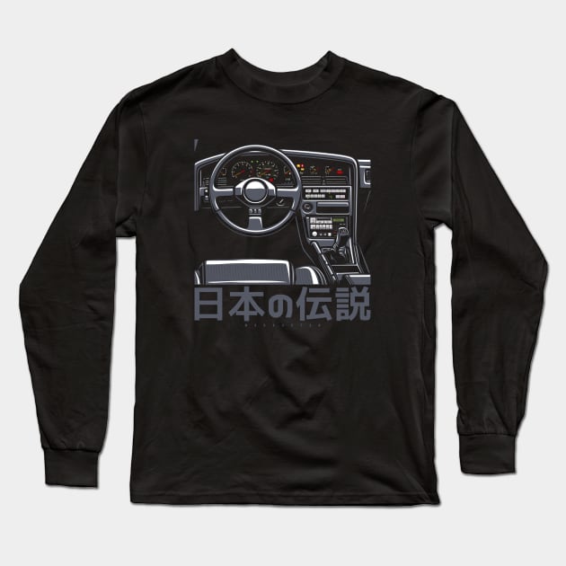 Supra mk III interior Long Sleeve T-Shirt by Markaryan